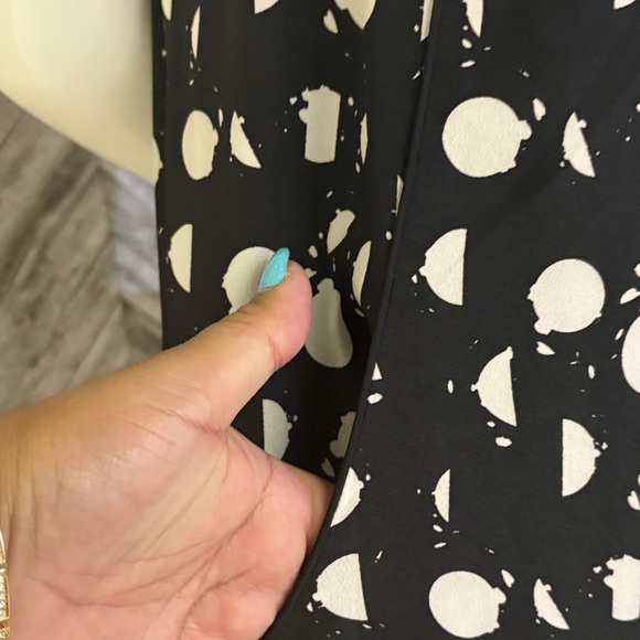 Mossimo Supply Co. Monochrome Geometric Mini Dress with pockets size xs - Picture 5 of 8